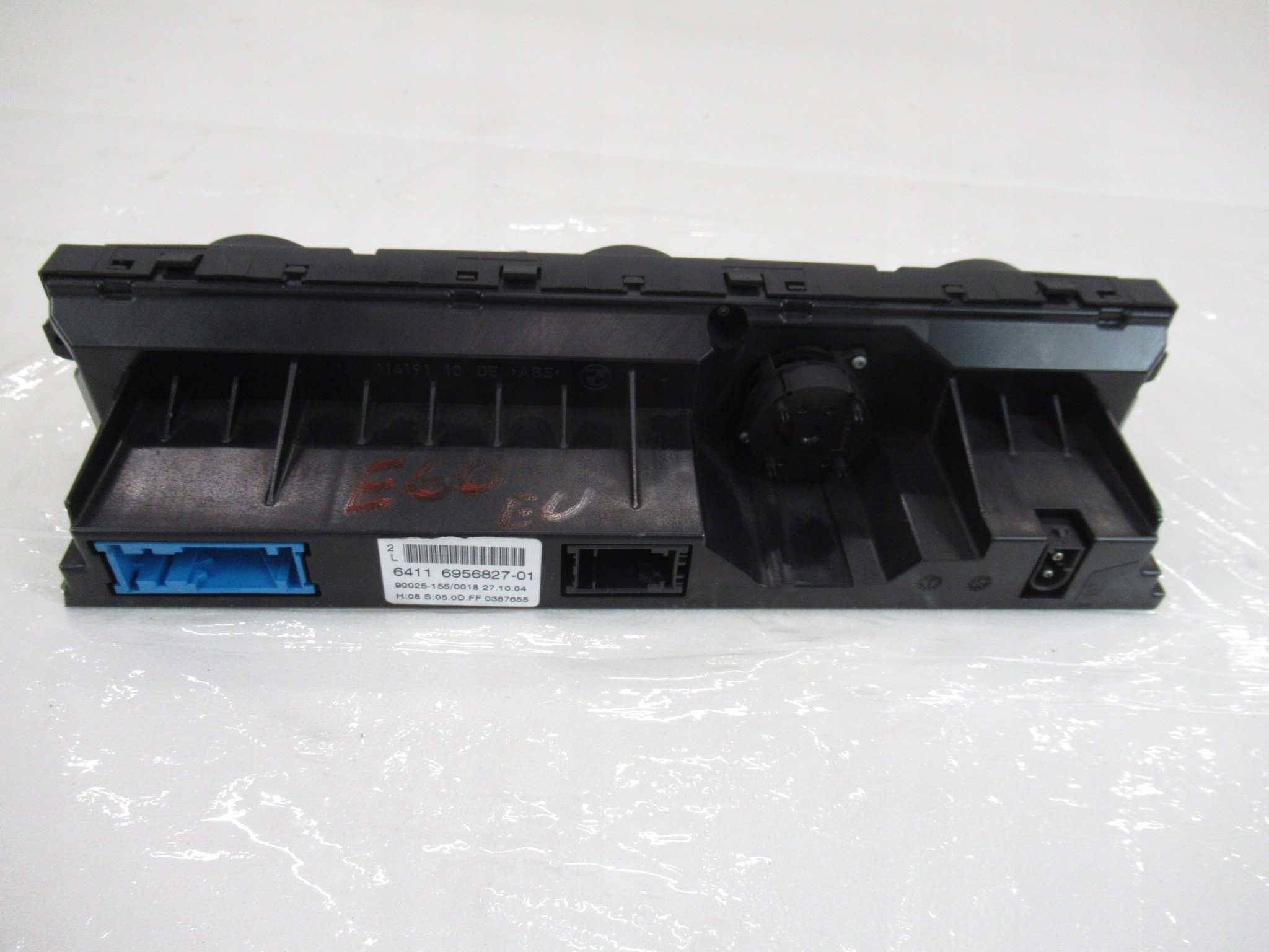 Panel Schalter des lüfters klimaanlage BMW E60 E61 E63 E64 klimatronic
