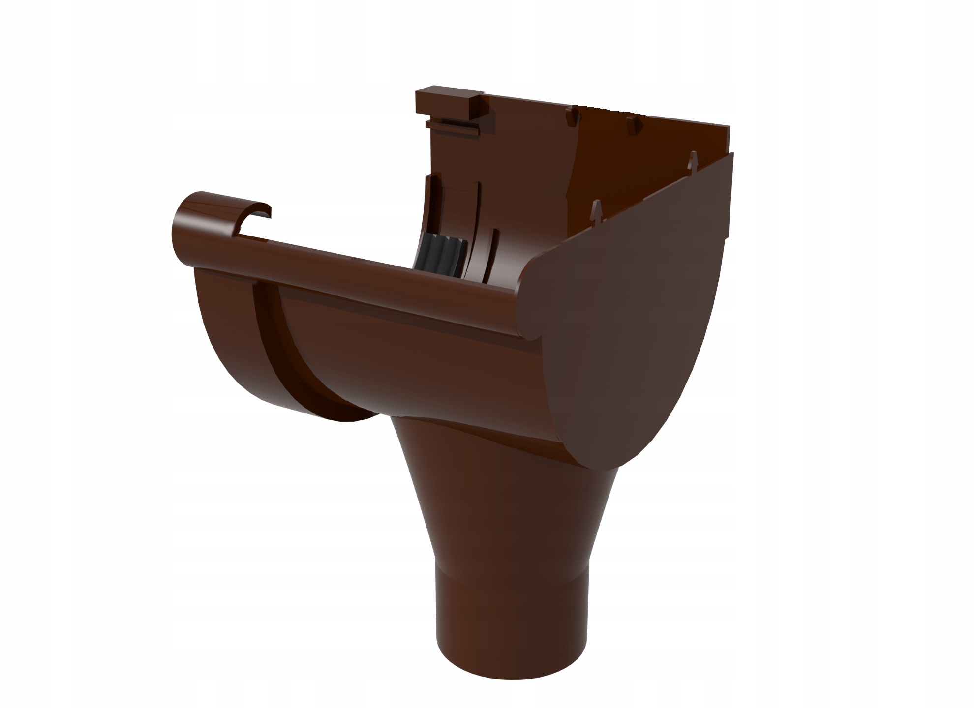 Lej spustowy prawy G80 brąz