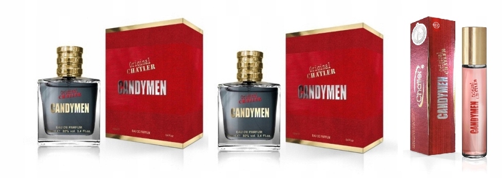 Chatler Candymen 2x100 ml 30 ml parfémovaná voda Set