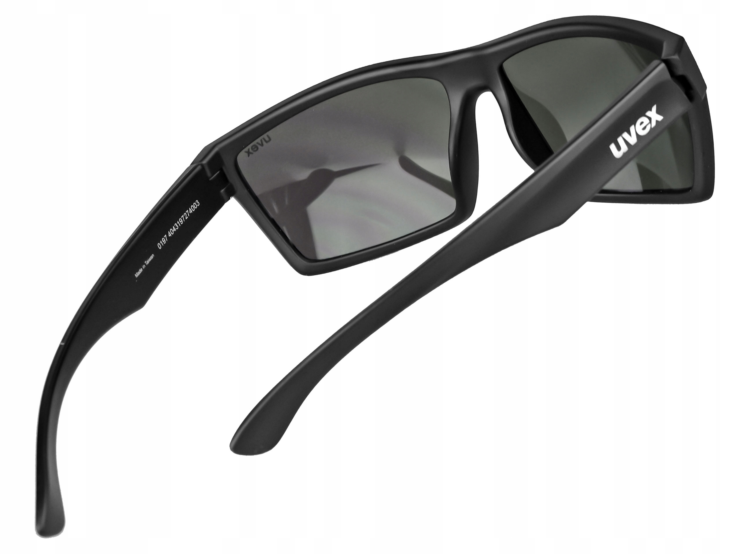 OKULARY SPORTOWE UVEX LGL 29 BLACK SZYBA S3 / 2216 Kolor soczewek szare i czarne