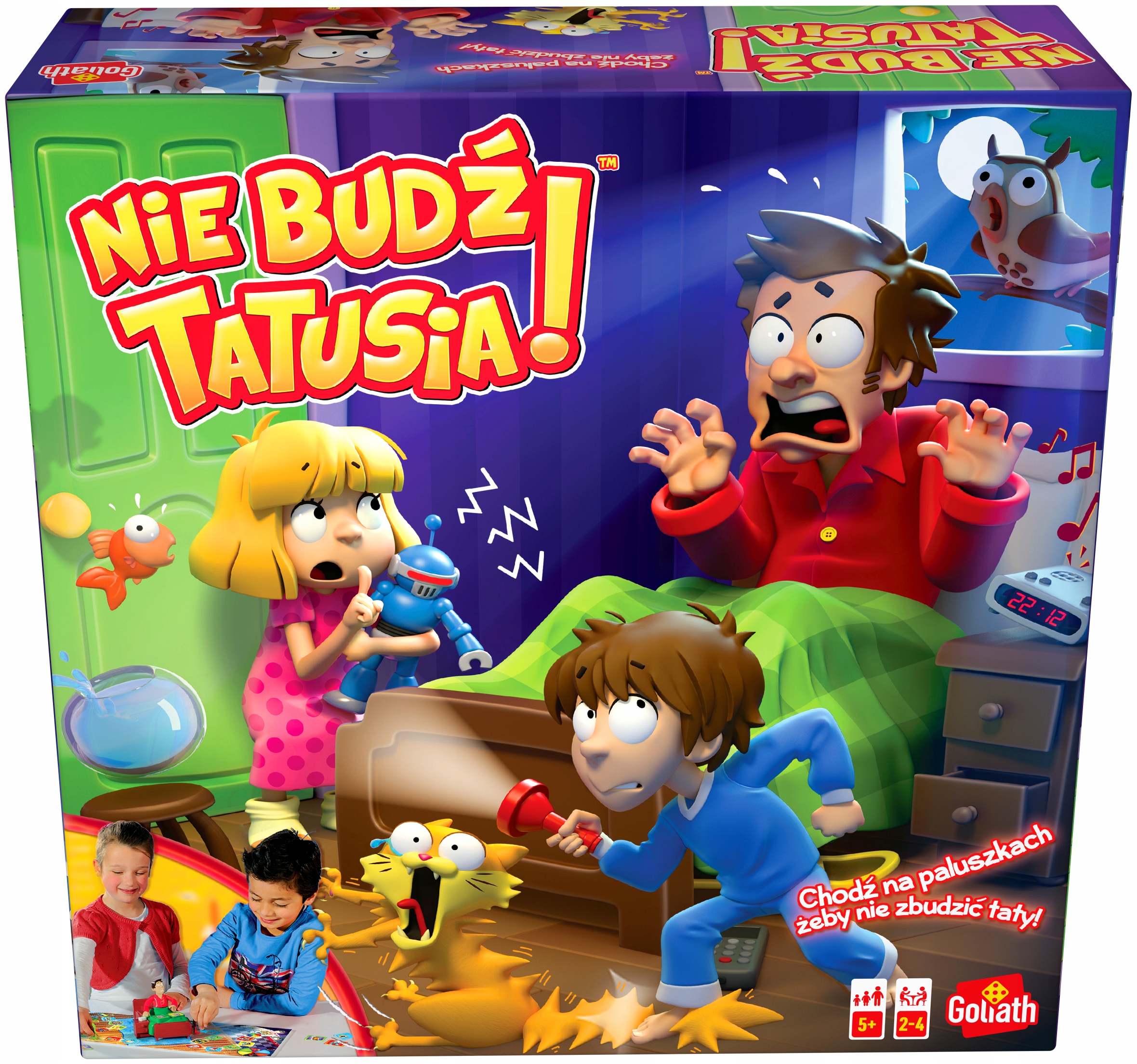 

Gra zręcznościowa Niebudź Tatusia Goliath Games