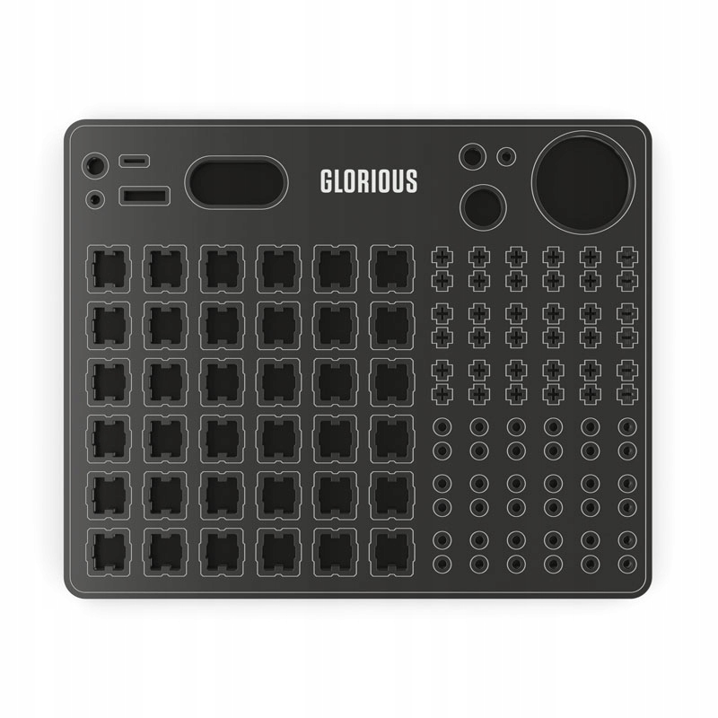 Glorious Glo-acc-lube-stat Stanice pro mazání spínačů černá