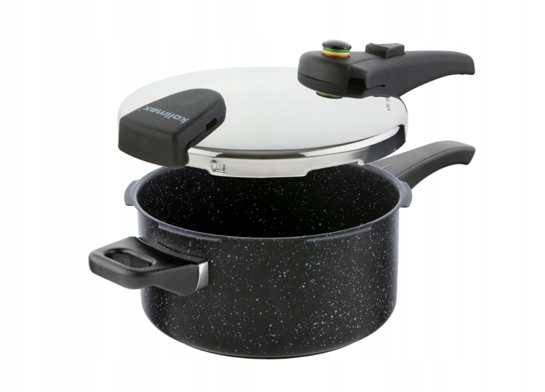 Tlakový hrniec Biomax s Bio ventilom, priemer 22 cm, objem 4,0l, Black Gran