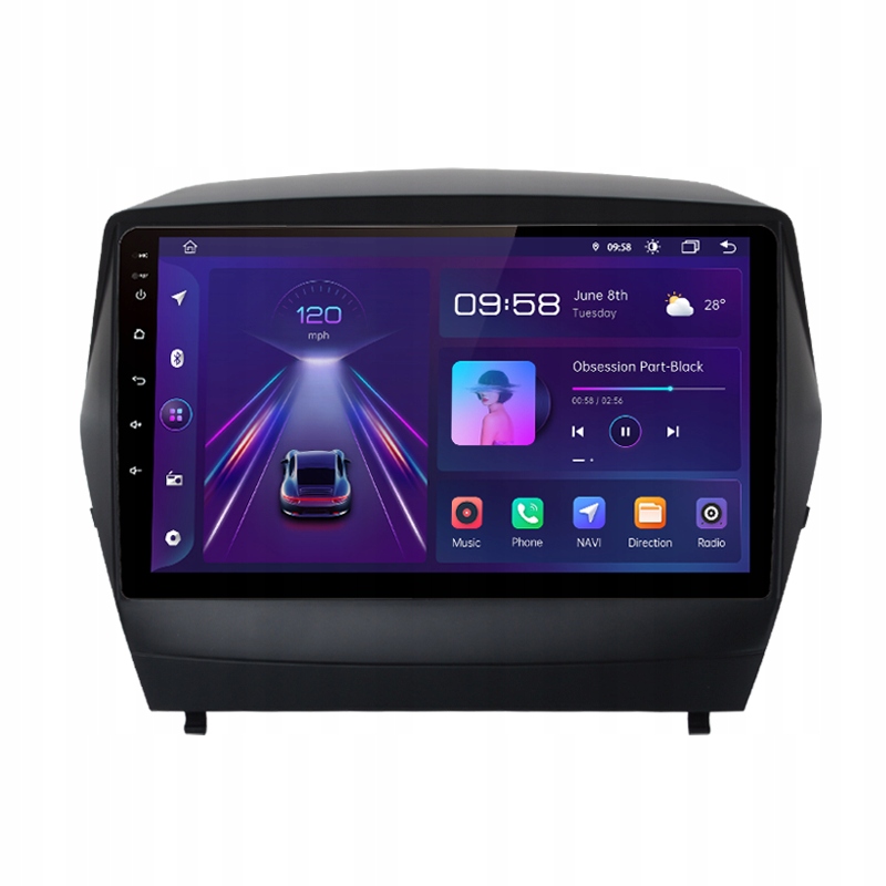 Автомагнітола для Hyundai Tucson 2 ix35 2009-2015