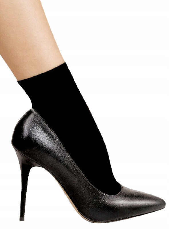 

Amelie Czarne skarpetki damskie kryjące 60 den