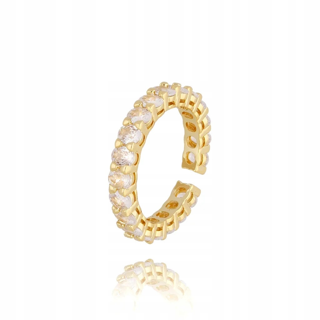 Prstýnek By Dziubeka, zlatý, dámský, univerzální velikost