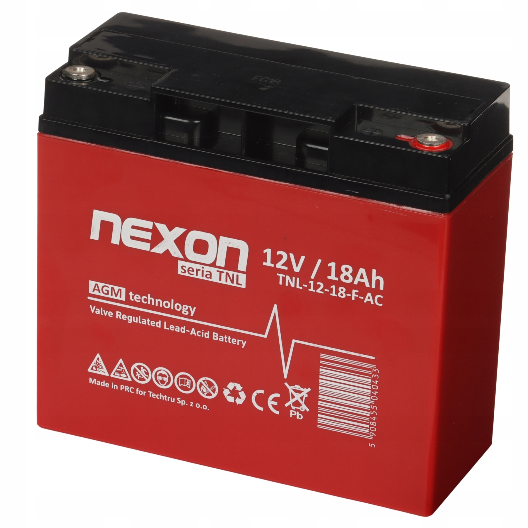 Akumulátor 12V 18Ah Nexon TNL-12-18-F-AC