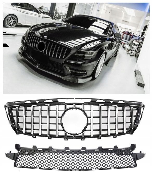 ATRAPA GRILL MERCEDES CLS W218 PANAMERICANA AMG
