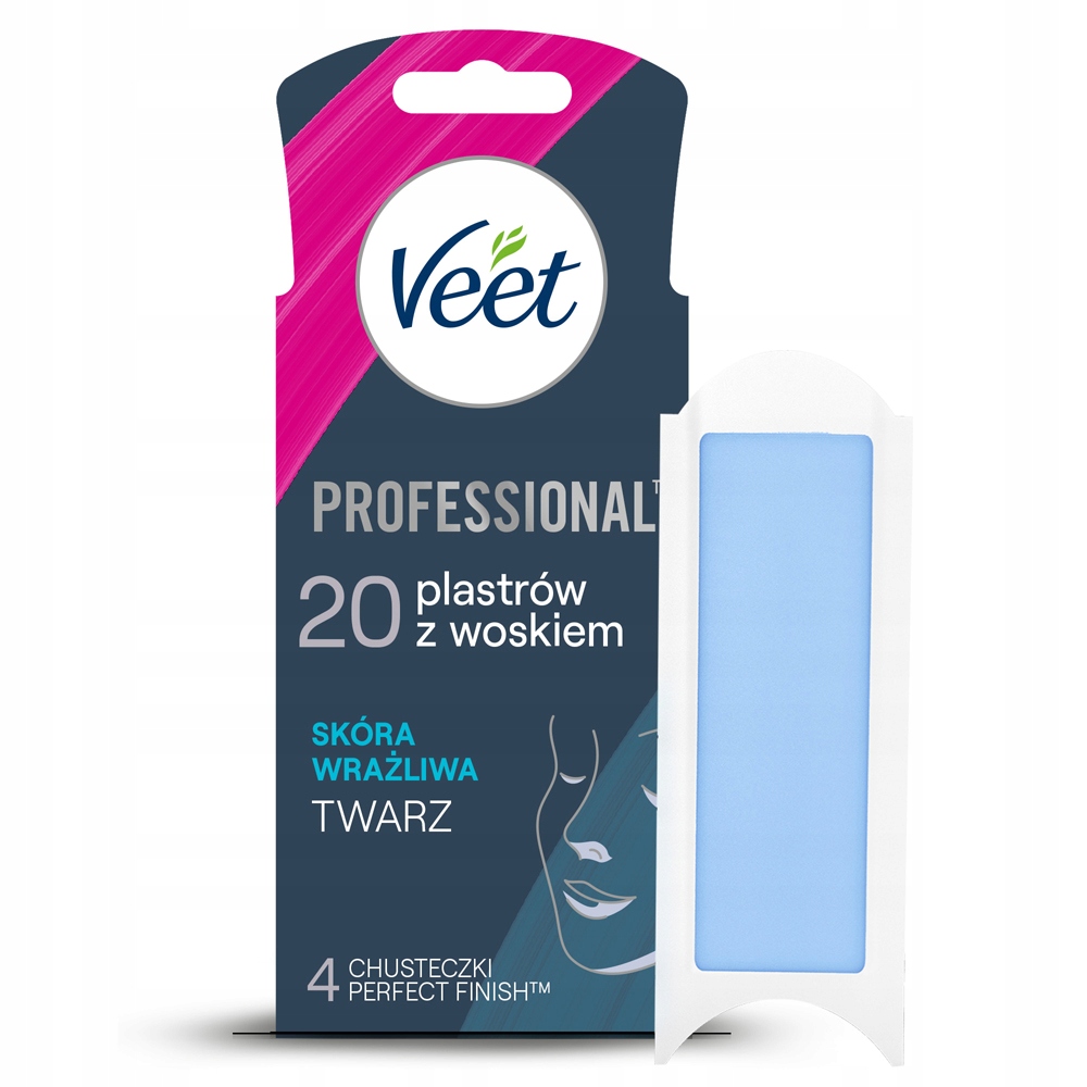

Veet Professional Plastry depilacja twarz wrażliwa