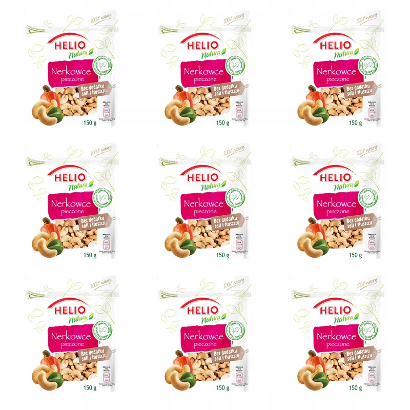 Kešu pečené 150 g Helio příroda X9