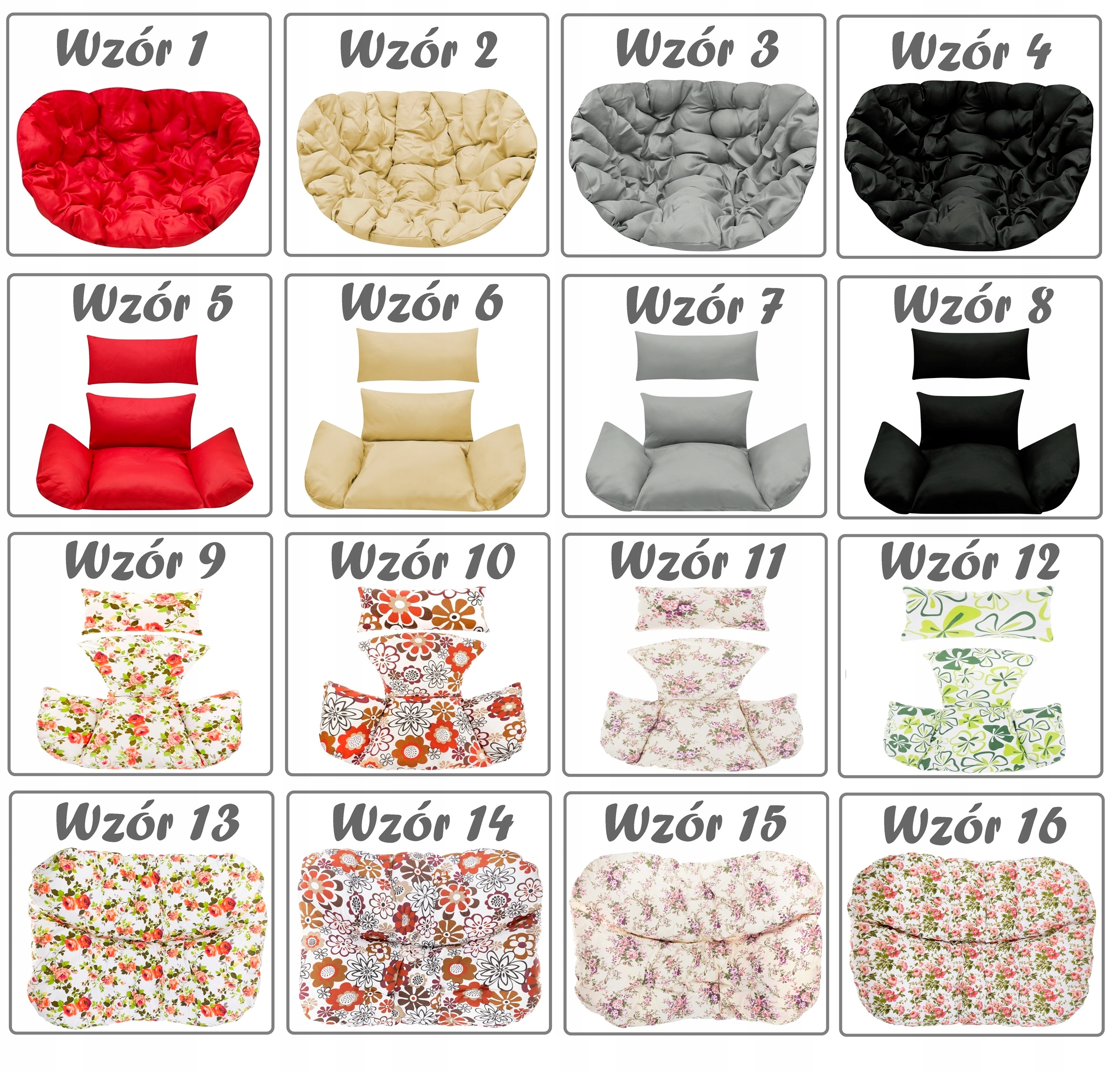 FOTEL WISZĄCY BUJANY OGRODOWY KOSZ HUŚTAWKA KOKON Obciążenie maksymalne 150 kg