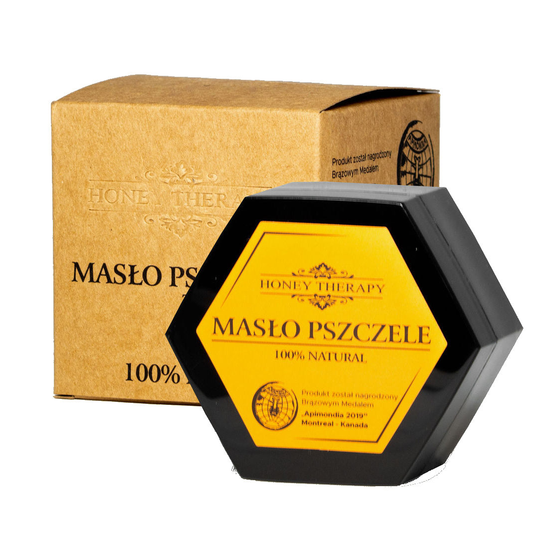 

HT153 Łysoń Masło Pszczele Z Propolisem 40G