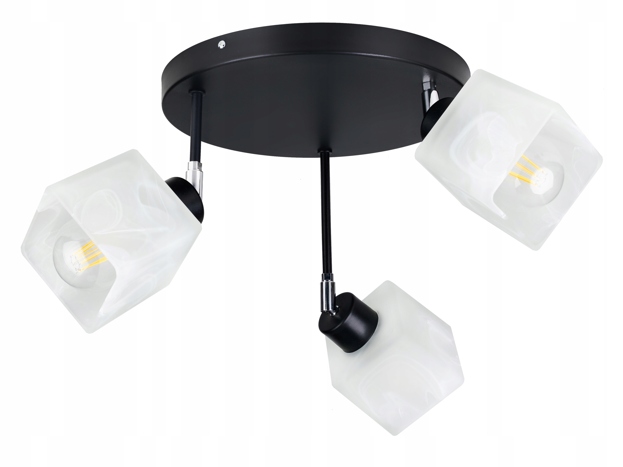 stropní svítidlo Stropní Svítidlo pohyb Lustr Skleněné stínítko