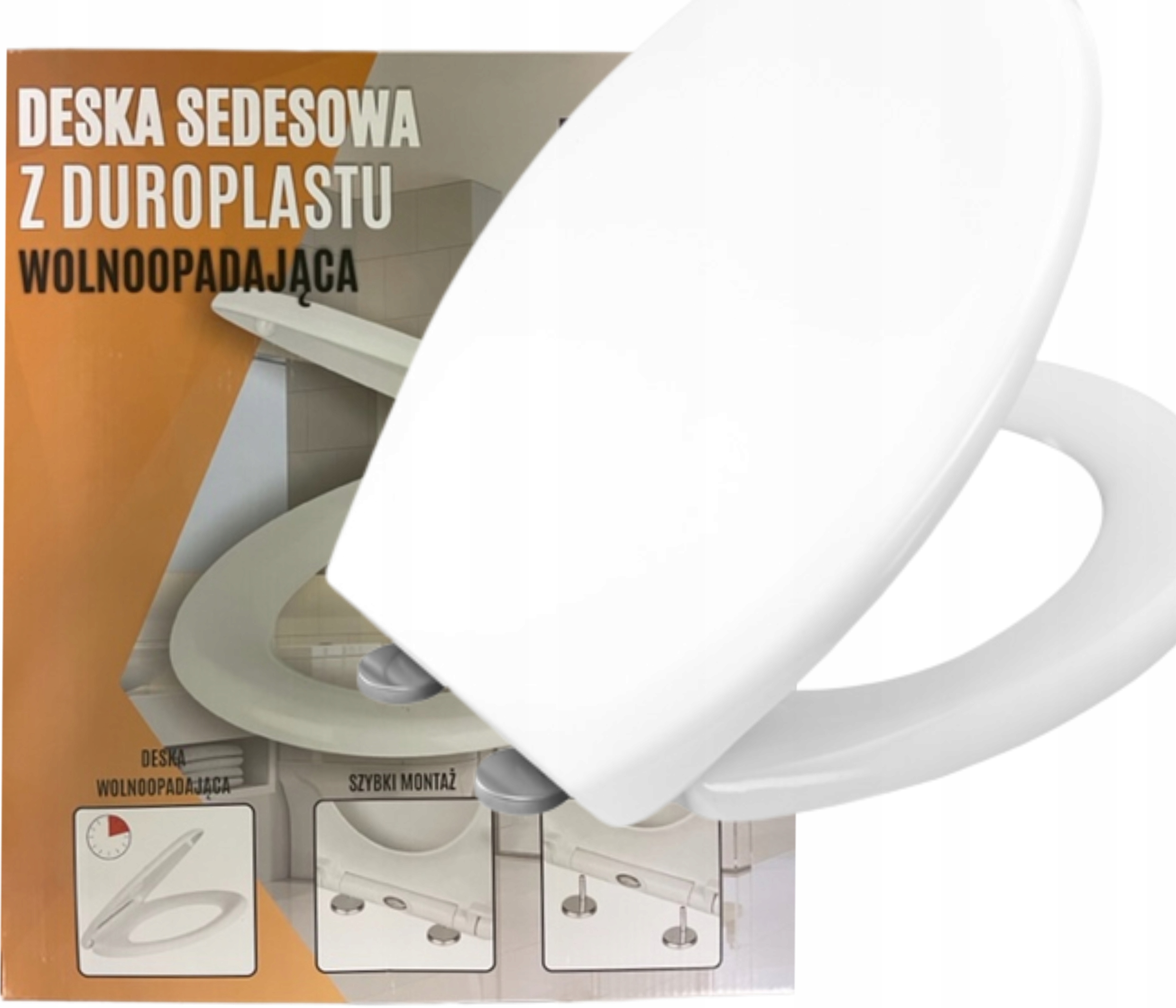 

Deska sedesowa wolnoopadająca wypinana