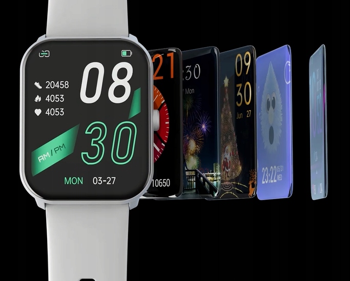 Smartwatch Zegarek Inteligentny IMILAB W01 Różowy Wodoszczelność tak