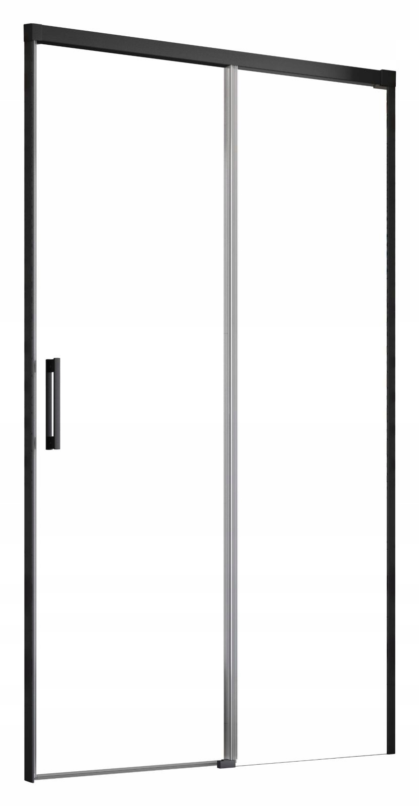 Drzwi wnękowe prysznic Idea Black DWJ 150 P grafit Szerokość produktu 150 cm