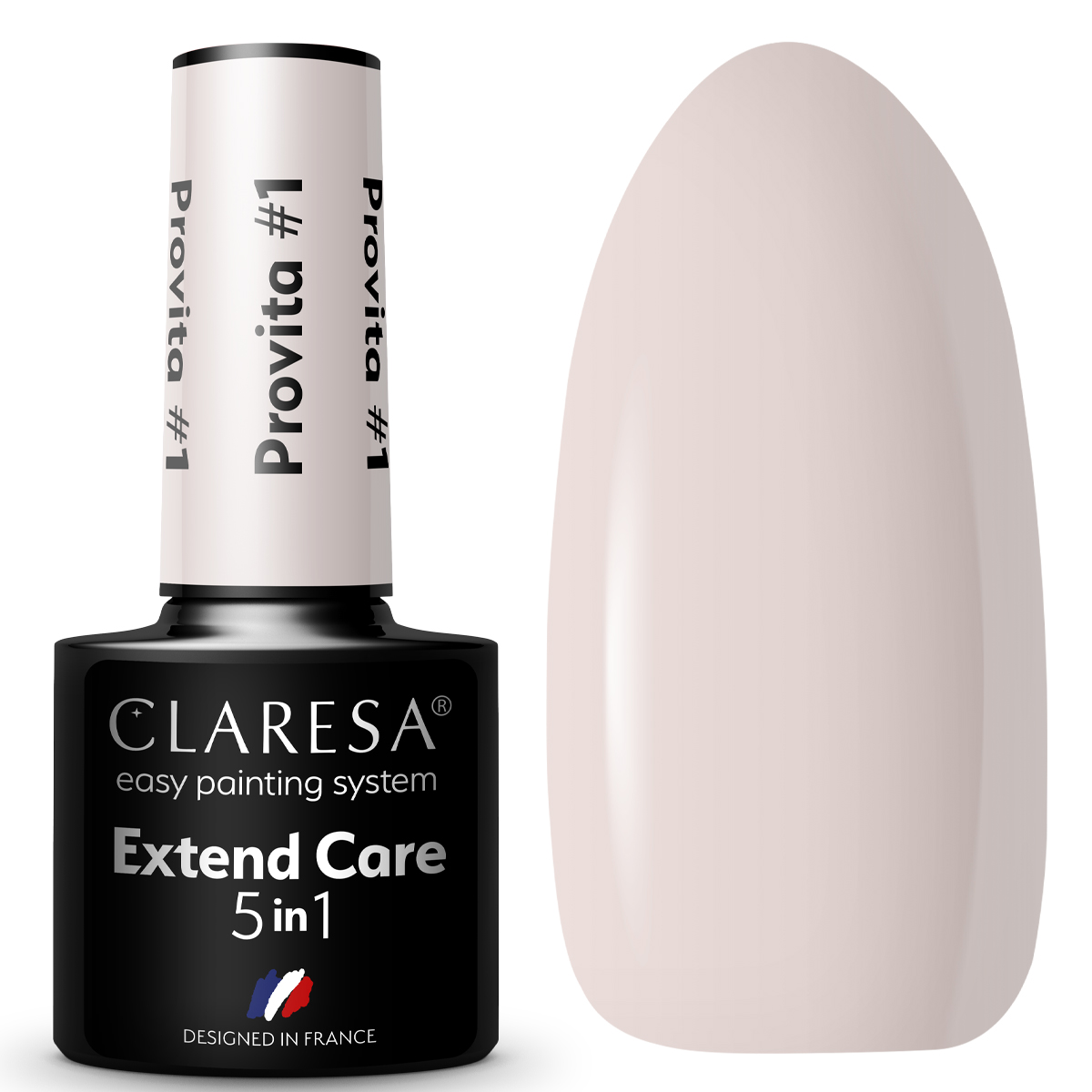 Claresa PROVITA baza lakier 5w1 #1 TOP DIAMOND Marka Claresa