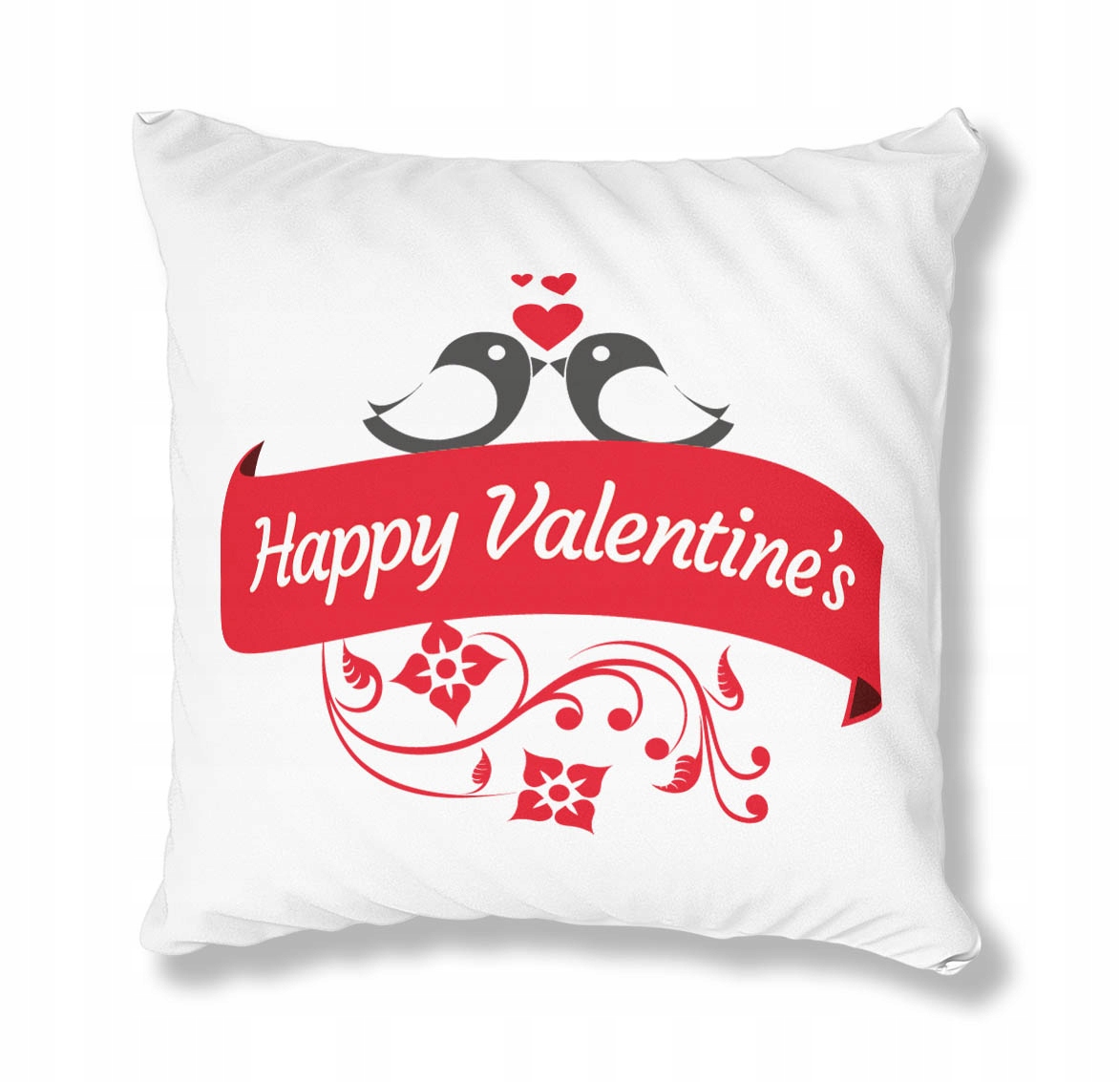 PODUSZKA BIAŁA PDM WALENTYNKI 01 IDEALNY PREZENT