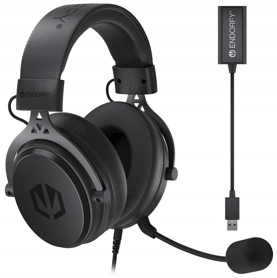Endorfy headset Viro Plus Usb drátový s odnímatelným mikrofonem Usb