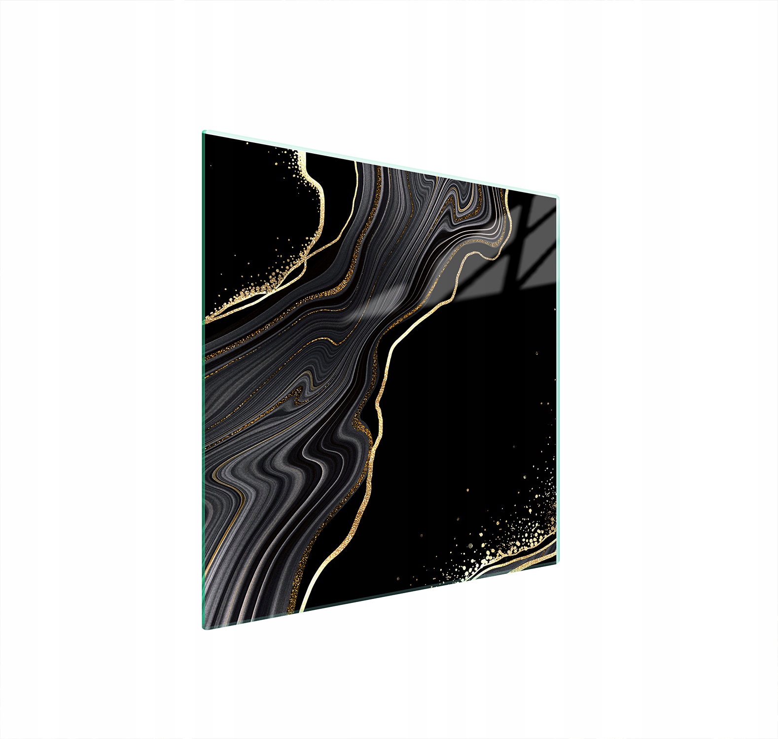 Skleněná Ochranná Deska Na Sporák 50x52 Mramor Tvrzené Sklo