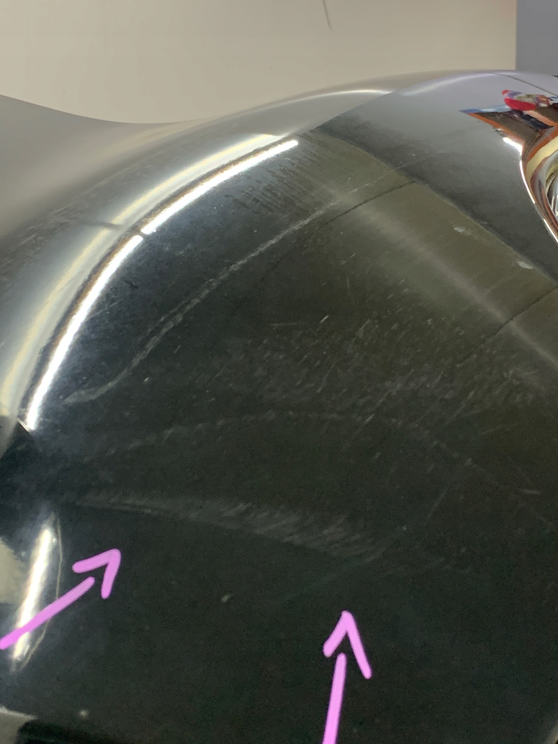 bumper rear rear part RENAULT CLIO IV 2013 before LIFT TEGNE