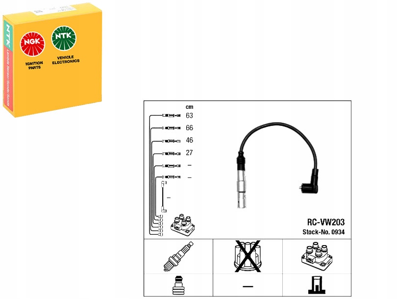 Zapalovací Kabely Ngk ZEF1117 300891117