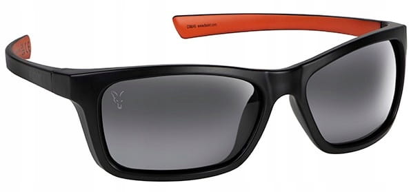 Fox Okulary Collection Wraps Black Orange Szare