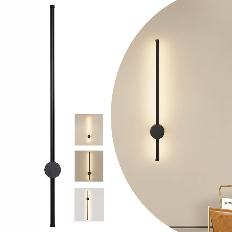 Lampa ścienna Led Wewnętrzna długa lampa ścienna obrót O 90° 60CM