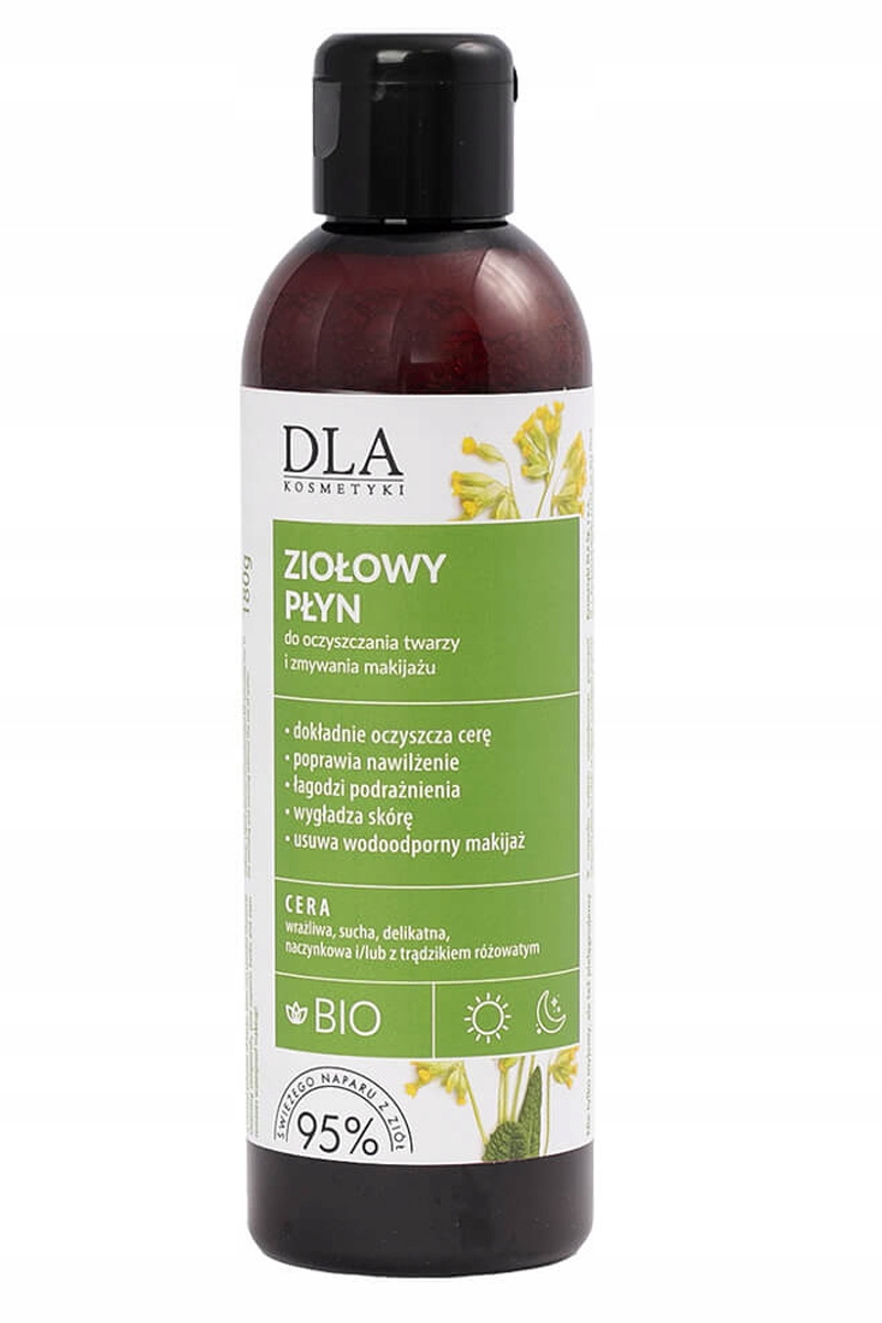 

Naturalny Ziołowy Płyn Do Mycia Twarzy Demakijażu