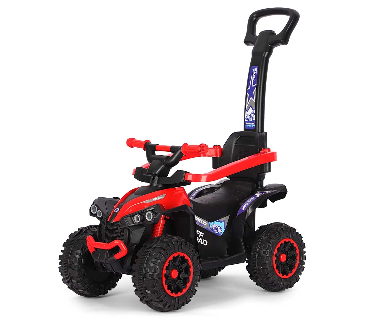 Ride-on with handle for walking LED horn Wild Milly Mally Manufacturer code Milly Mally