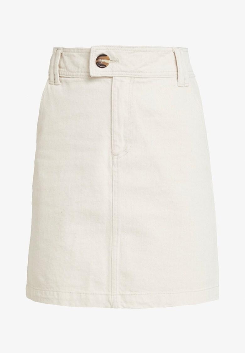 PIECES SPÓDNICA TRAPEZOWA XS 1A02 Wzór dominujący bez wzoru