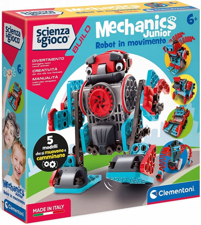 

Clementoni Laboratorium Mechan Junior Robot 50719