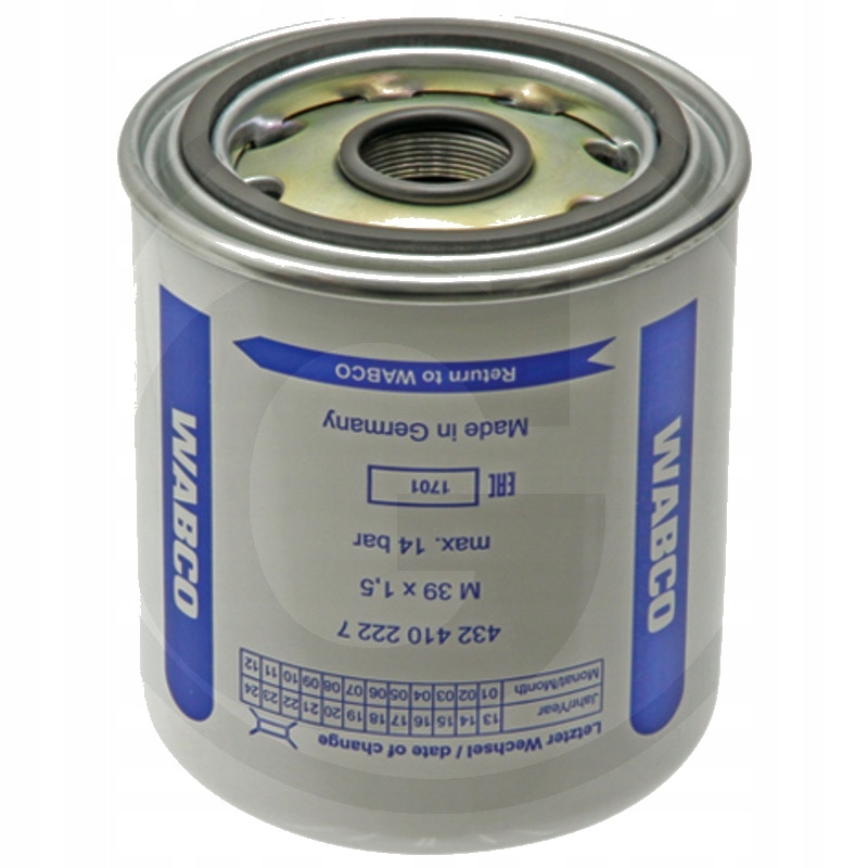 KGR325876387721 - Случай 87638772 воздушного фильтра первоначальный Вабко 4324