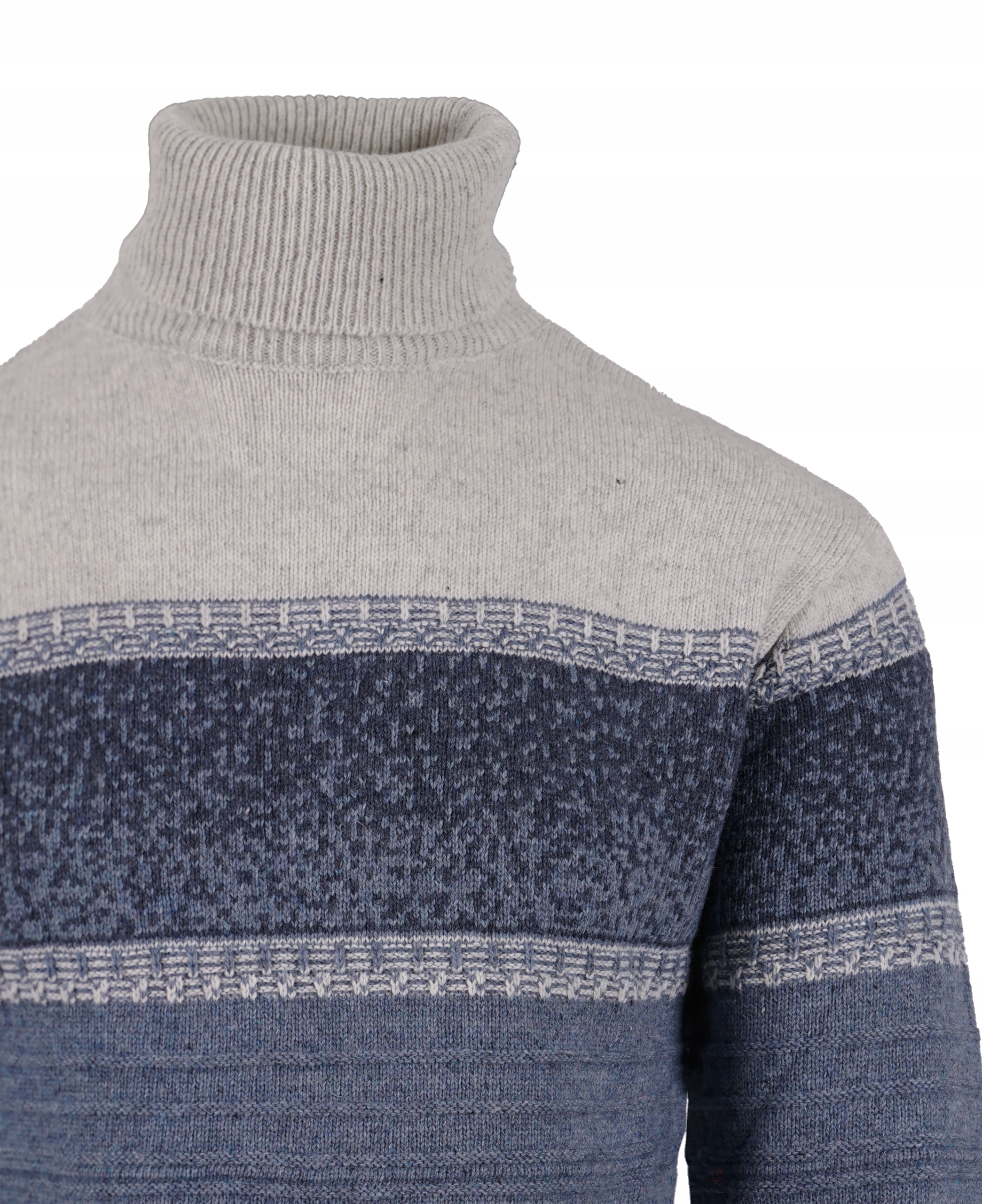 SWETER MĘSKI WEŁNA GOLF NIEBIESKI TURECKI DUŻE L Marka inna