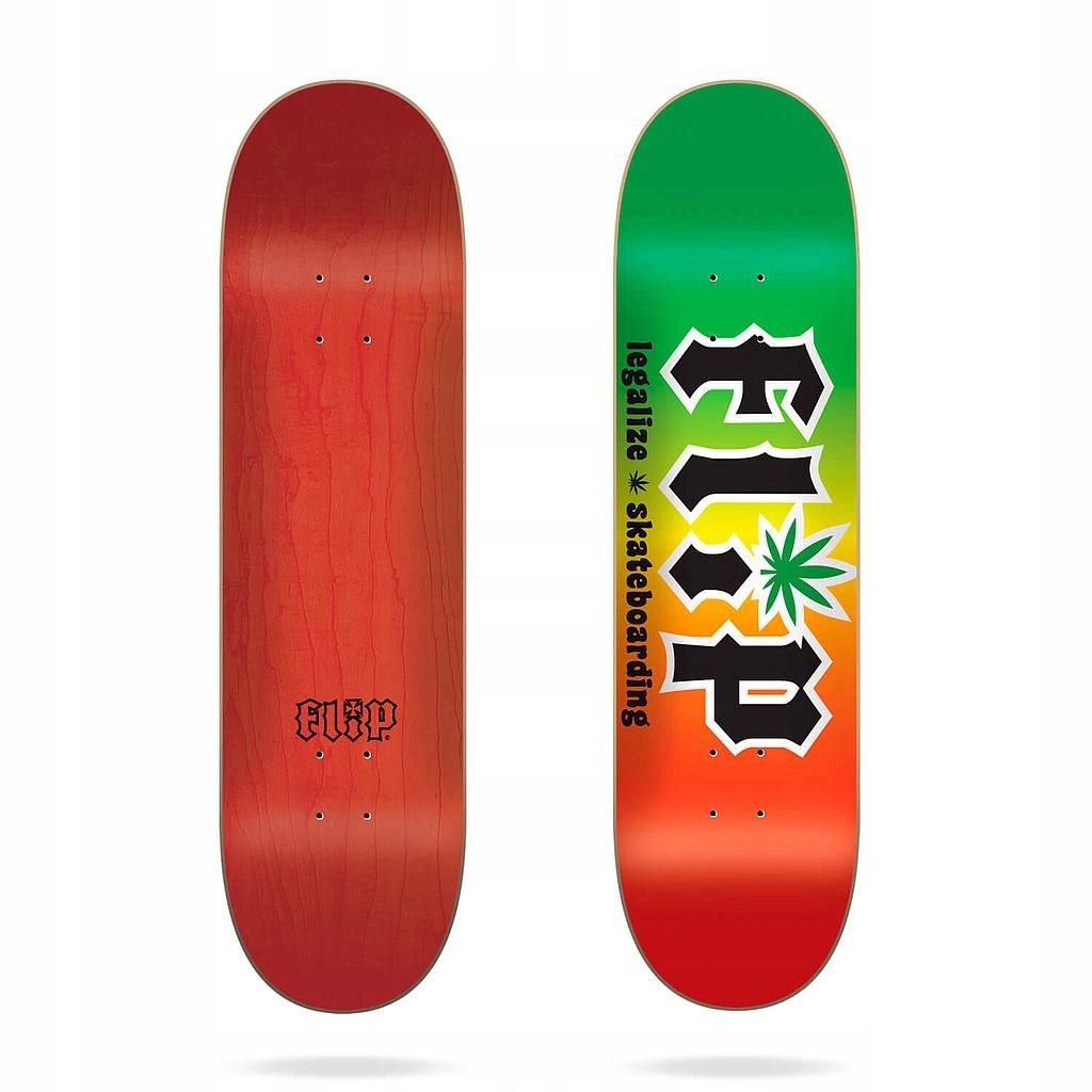 Blat Deck Flip Legalize Rasta 8.25