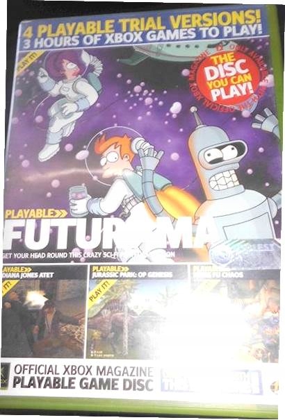 4 playable trial versions futurama
