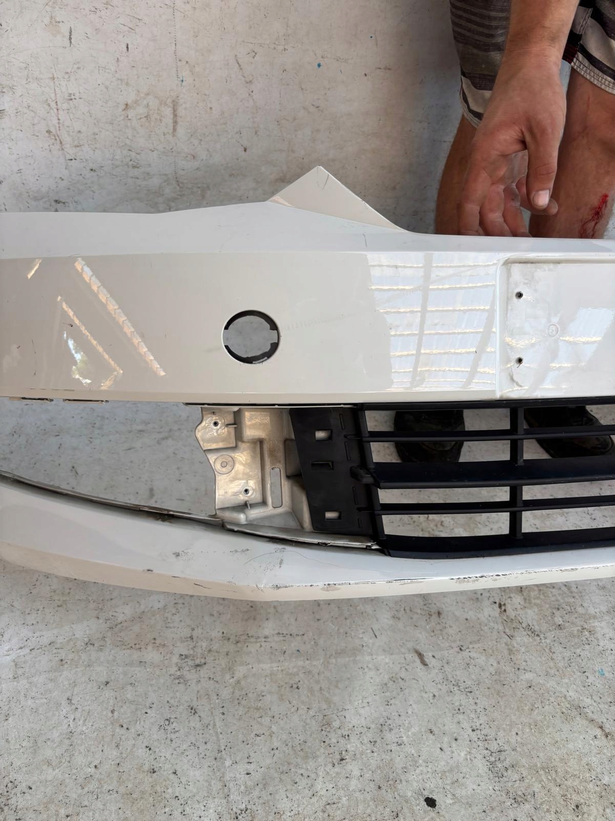 SKODA FABIA III 3 14-18 bumper front front