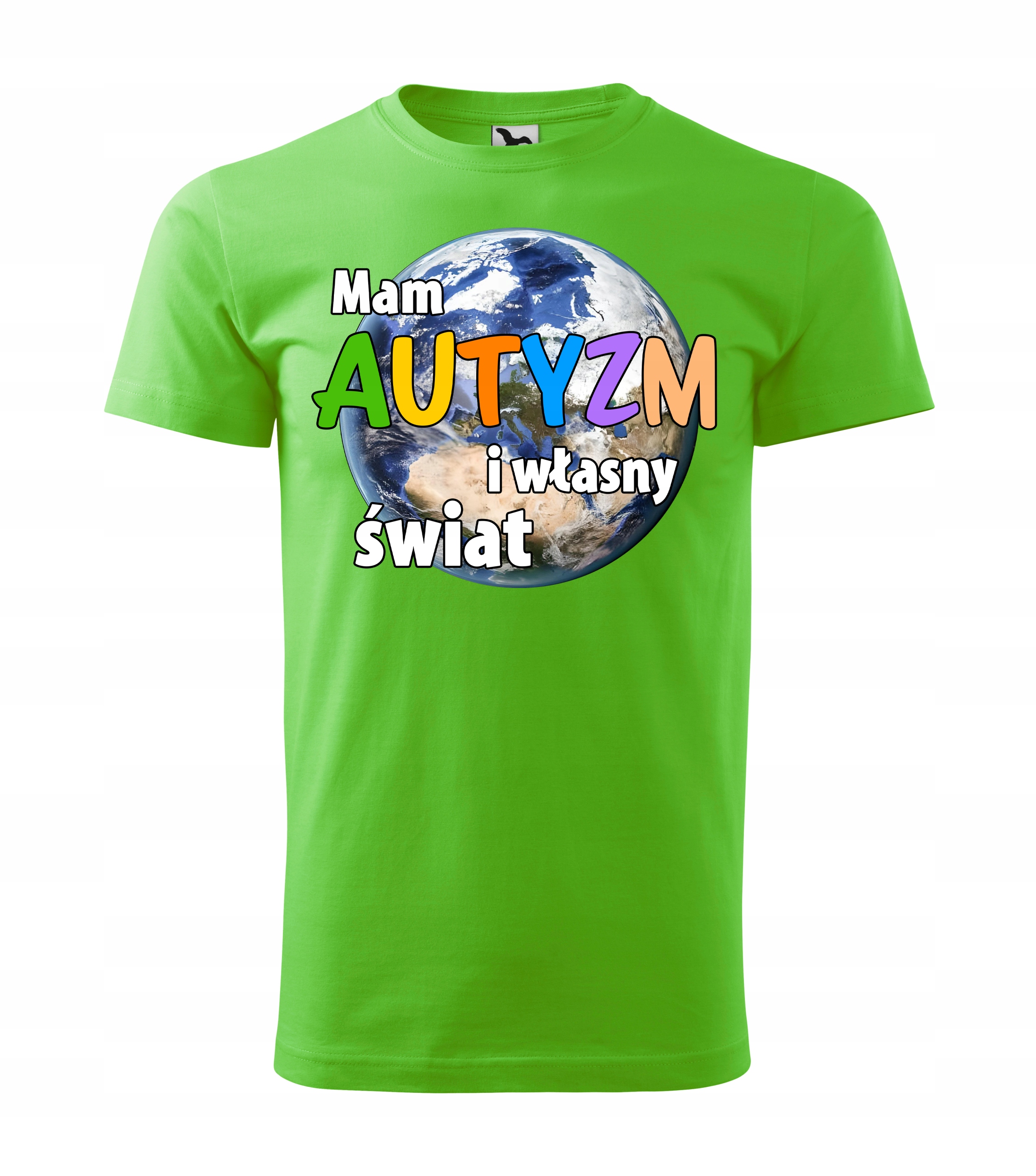 

T-shirt dziecięcy Mam Autyzm I Własny Świat r 158
