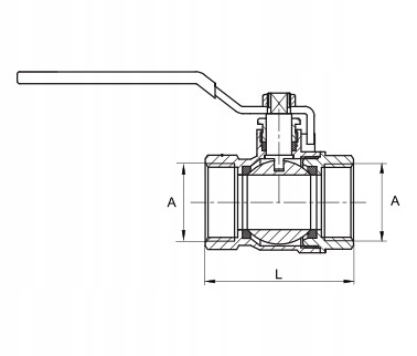 Zawór kulowy Diamond ART.2400-65 2 1/2'' EAN (GTIN) 5907547640148