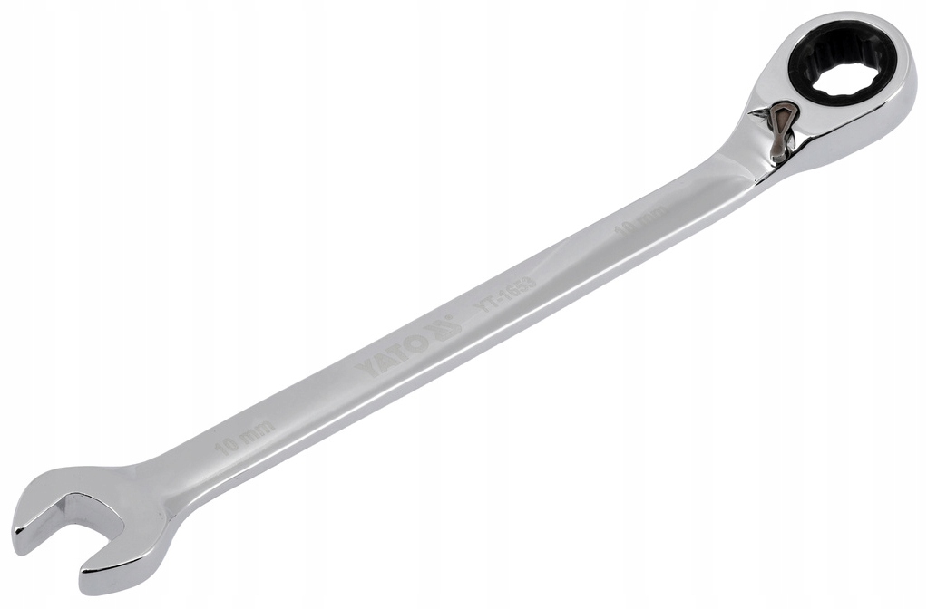 Yato 1653 Klucz Płasko-oczkowy Z Grzechotką 10 MM