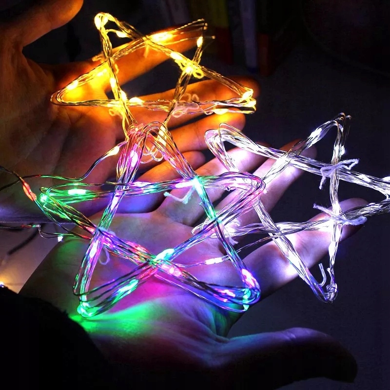 LAMPKI CHOINKOWE DRUCIK NA PRĄD MICRO LED 200szt Kolor lampek inny