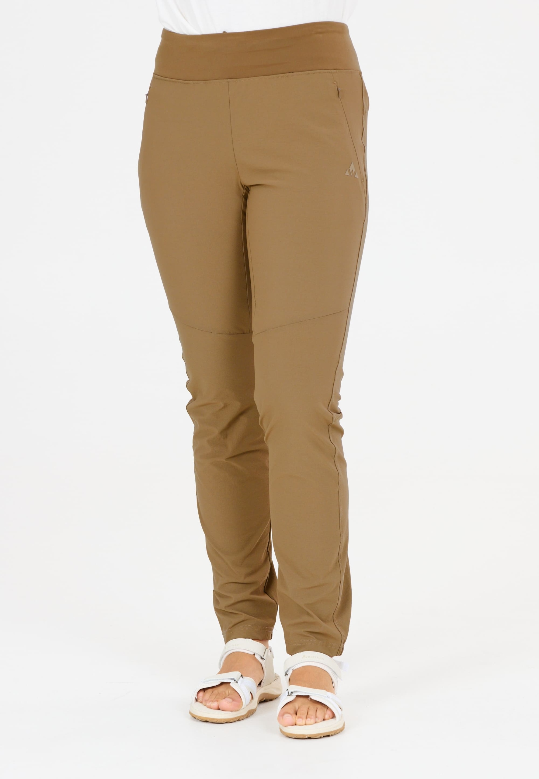 Damskie spodnie jogger outdoor Whistler Vera Brązowy 36