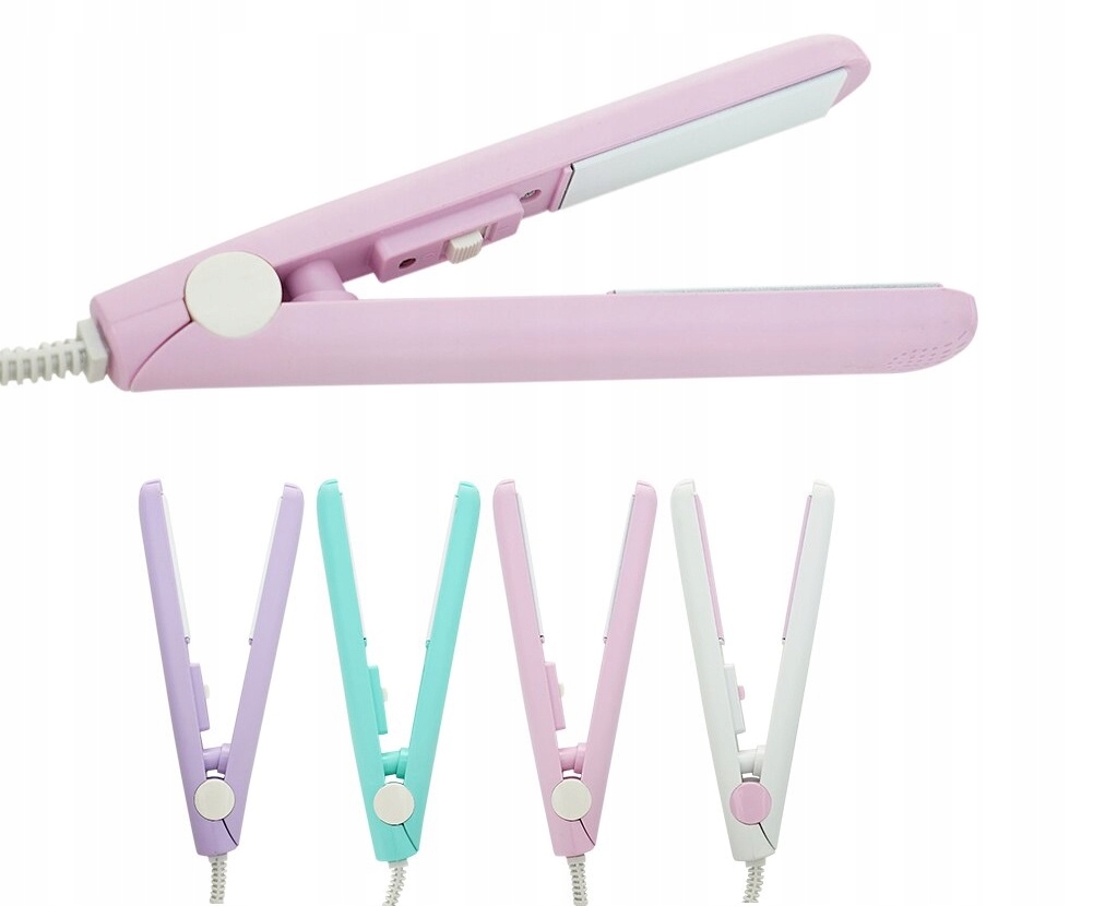 MINI PROSTOWNICA LOKÓWKA DO WŁOSÓW TURYSTYCZNA Model miniatu