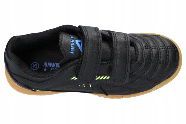 AMERICAN CLUB FH72 SOLIDNE BUTY PIŁKARSKIE HALÓWKI NA RZEPY DZIECIĘCE B 33 Rozmiar 33