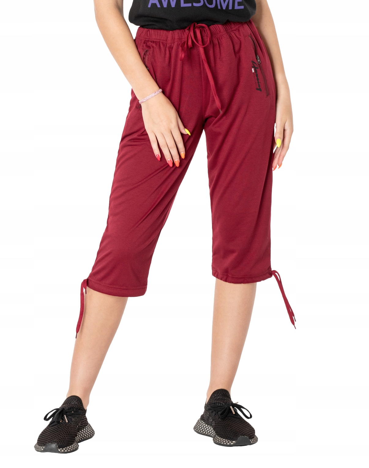 

Duże Krótkie Spodenki Damskie Rybaczki 86077-6 3XL