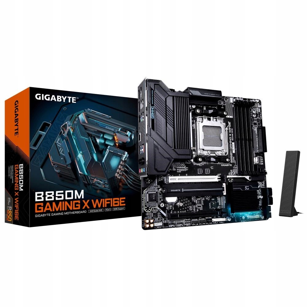 Gigabyte Mb Sc AM5 B850M Gaming X WF6E, Amd B850, 4xDDR5, 2xDP, …