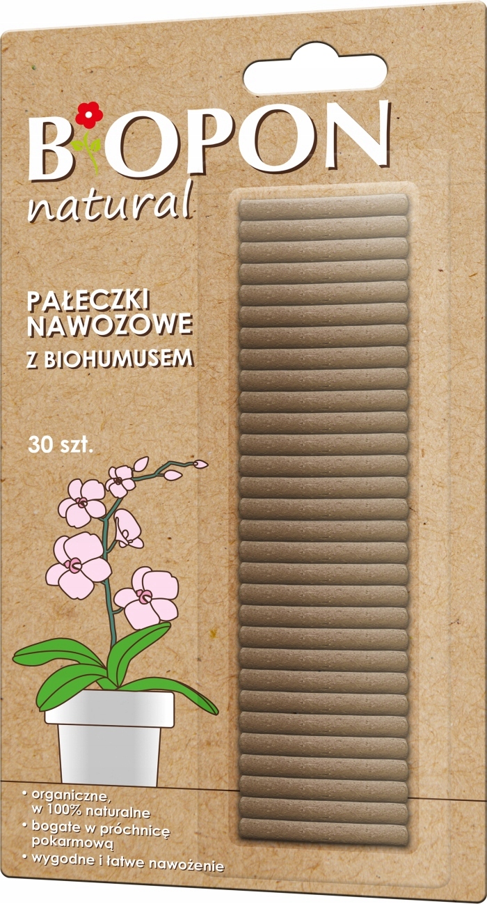 

Pałeczki nawozowe z biohumusem 30szt
