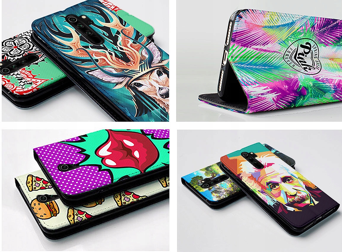 ETUI PREMIUM DO XIAOMI REDMI NOTE 8 PRO WZORY Funkcje wodoodporność ładowanie indukcyjne pochłanianie wstrząsów