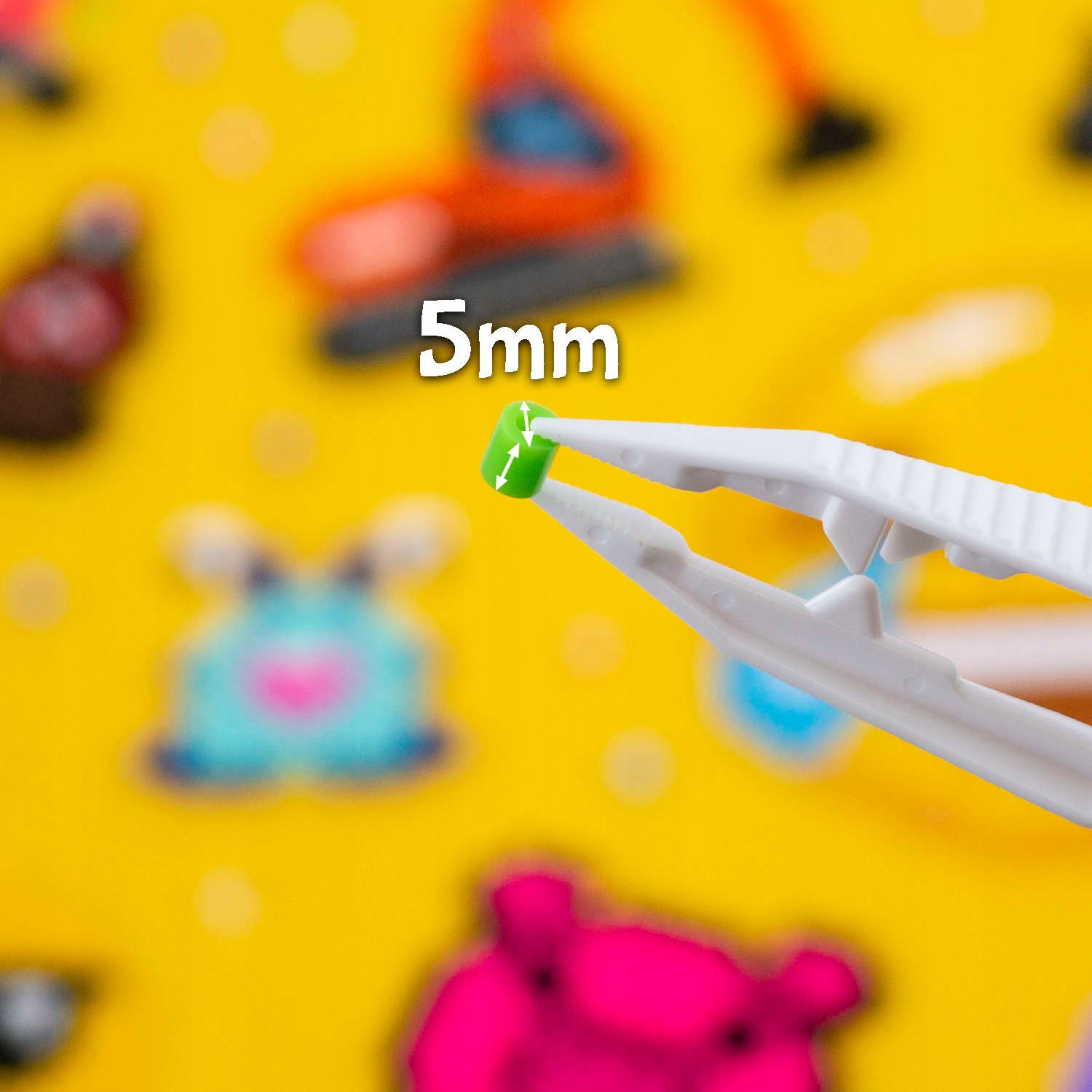 Koraliki do prasowania 2000 CIEMNE ZIELONE Korale La Manuli 5mm Midi Kod producenta LA.W15