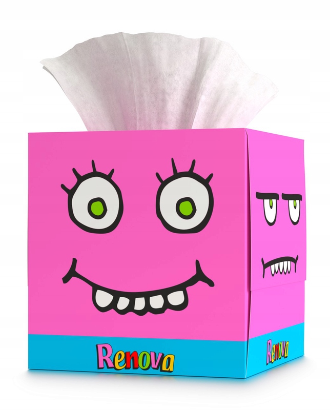 

Chusteczki Renova dla dzieci Pink 50 szt